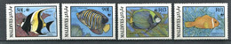 287 - MALDIVES 1986 - Yvert 1077/80 - WWF Poisson - Neuf ** (MNH) Sans Trace De Charniere - Maldives (1965-...)