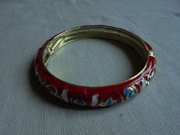 Vintage - Bijou Fantaisie - Bracelet Rouge - Armbänder