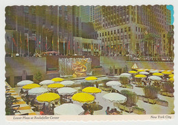New York City - Plaza Rockefeller Center - By Manhattan Post Card Inc. No DT-75417-B - Size 4 X 6 In - Unused - 2 Scans - Lugares Y Plazas