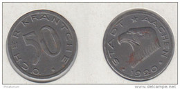 Allemagne 50 Öcher Kräntche 1920  Aachen  Tête D' Aigle - Monetary/Of Necessity