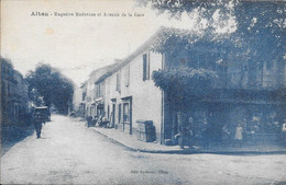 81 -   ALBAN - MAGASIN MODERNE ET AVENUE DE LA GARE - Alban