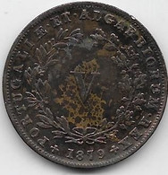 Portugal - 5 Reis - Louis I - 1879 - TTB - Portugal