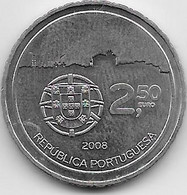 Portugal  - 2,50 Euro - 2008 - SUP - Portogallo