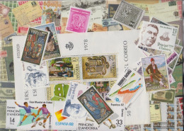 Andorra - Spanish Post 25 Different Stamps  Andorra Spanisch - Verzamelingen