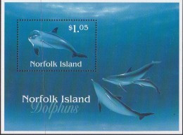 Norfolk Island 1997 Dolphins Sc 623 Mint Never Hinged - Ile Norfolk