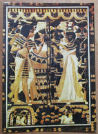 GERMANY EGYPT CAIRO TUTANCHAMUN KAIRO EXPO GOLD MURAL PICTURE CPM PC POSTCARD CARTOLINA ANSICHTSKARTE - Dahlem