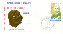 Thème Général De Gaulle - PJ Nouvelle-Calédonie - Yvert PA 208 - R 6049 - De Gaulle (General)