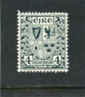 IRELAND/EIRE - 1940  4 D  ARMS  WMK E  MINT - Unused Stamps