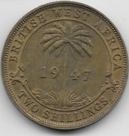 British West Africa - 2 Schillings - 1947 - TTB - Autres – Afrique