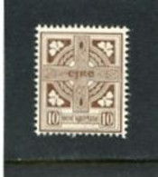 IRELAND/EIRE - 1940  10 D  CROSS  WMK E  MINT - Unused Stamps