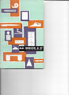 88 - Vosges - Saint Dié - AD.Weick - Catalogue De Fournitures De Bureau - Advertising