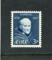 IRELAND/EIRE - 1957   3 D FATHER WADDING  MINT NH - Unused Stamps