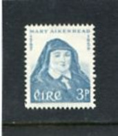 IRELAND/EIRE - 1958  3 D  MOTHER MARY AIKENHEAD  MINT NH - Neufs