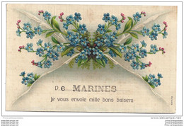 CPA 95 De Marines Je Vous Envoie Mille Bons Baisers - Marines