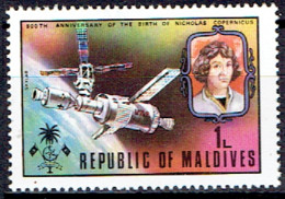 MALDIVES #  FROM  1974 STAMPWORLD 497** - Maldives (1965-...)