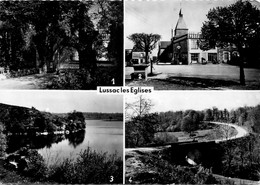 Lussac Les églises * Multivues * Souvenir De La Commune - Sonstige & Ohne Zuordnung