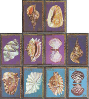 Palau-Islands 37-46 (complete Issue) Unmounted Mint / Never Hinged 1984 Mussels And Sea Snails - Palau