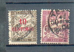 MAROC 527 - YT Taxe 2-4 ° Obli - Timbres-taxe