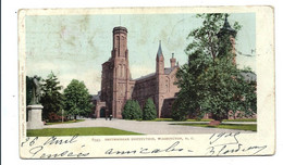 SMITHSONIAN INSTITUTION WASHINGTON DC - Old Postcard 1905 - Washington DC