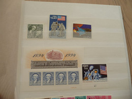 USA Air Mail Stamps Poste Aérienne Faciale + De 28 Dollars - Neufs