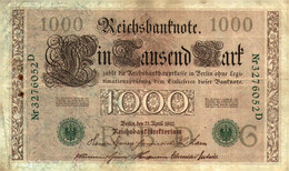 Billet >   Allemand > 1000 Mark 1910 - 1000 Mark