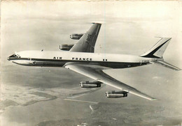 Avion * Aviation * BOEING 707 Transcontinental * Air France * En Vol - 1946-....: Ere Moderne