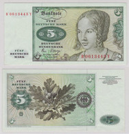 T143789 Banknote 5 DM Deutsche Mark Ro. 285a Schein 2.Januar 1980 KN B 0613443 Y - 5 DM