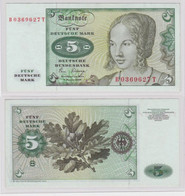 T143905 Banknote 5 DM Deutsche Mark Ro. 285a Schein 2.Januar 1980 KN B 0369627 T - 5 DM