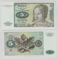 T144679 Banknote 5 DM Deutsche Mark Ro. 285a Schein 2.Januar 1980 KN B 1826211 X - 5 Deutsche Mark