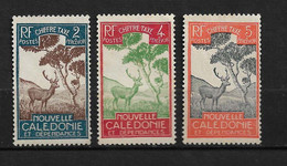NOUVELLE - CALÉDONIE N° 26/27/28 - Used Stamps