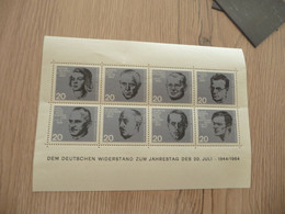 Allemagne Bloc 1964 Sans Charnière - Andere & Zonder Classificatie