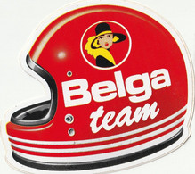 Belga Sigaretten Reclame Sticker Belga Team - Articoli Pubblicitari