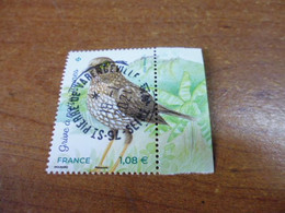 5462 OBLITERATION RONDE  SUR TIMBRE GOMME ORIGINE ISSU  BLOC OISEAUX - Used Stamps