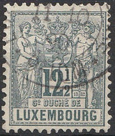 Luxembourg 1882 N° 51  Allégorie    (H2) - 1882 Allégorie