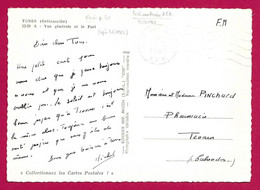 Écrit Sur Carte Postale Daté De 1962 - Poste Aux Armées - A.F.N. - Ténès - Vue Générale Et Le Port - Autres & Non Classés