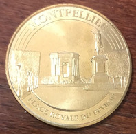 34 MONTPELLIER PLACE ROYALE DU PEYROU MDP 2018 MÉDAILLE SOUVENIR MONNAIE DE PARIS JETON TOURISTIQUE TOKENS MEDALS COINS - 2018