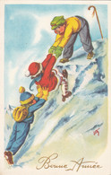 Sports - Alpinisme - Escalade - Enfants - Bonne Année - Alpinisme