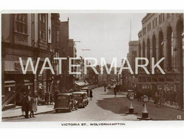 WOLVERHAMPTON VICTORIA STREET OLD R/P POSTCARD STAFFORDSHIRE MIDLANDS - Wolverhampton