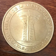 34 PALAVAS LES FLOTS MDP 2001 MINI MÉDAILLE SOUVENIR MONNAIE DE PARIS JETON TOURISTIQUE MEDALS COINS TOKENS - 2001