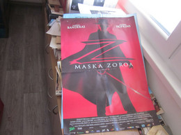 Poster Plakat The Mask Of Zorro Antonio Banderas Anthony Hopkins Catherine Zeta Jones 50x70 Cm - Affiches & Posters