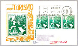 TURISMO - VALLE BOHI (LERIDA) - Cascada - Waterfall. FDC Madrid 1966 - Autres & Non Classés