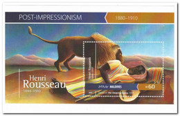 Maldiven 2015, Postfris MNH, Henri Rousseau - Maldives (1965-...)