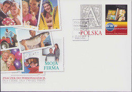 Poland 2010 Mi 4499 With Tabs Philatelic Shop Bydgoszcz, Personalized Stamp FDC - Cartas & Documentos