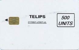 TELIPS : S10 500 UNITS (white) Reverso NO Number USED - Pakistan