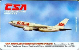 TELIPS : MT1 Rs100 CSA Airlines With 5mm Magnetic Strip TEST MINT - Pakistan