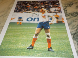 PHOTO JEAN PIERRE RIVES ENSANGLANTE PARC DES PRINCE 1983 - Rugby