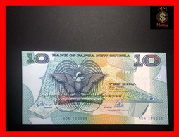 PAPUA NEW GUINEA  10 Kina  1989  P.  9  B  Sig.  ToRobert - Vele   UNC - Papoea-Nieuw-Guinea