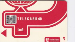 Malta, MT-MLT-0021A, Logo Red New Design With VAT., 2 Scans.  SI-7 Chip CN : C+8 Digits. - Malte