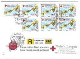 Luxembourg 2006 Sang Don ¦ Blood Donation ¦ Blut Spenden - Cartas & Documentos