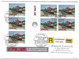 Luxembourg 2006 2200 Chemin Fer ¦ Railway ¦ Eisenbahn - Lettres & Documents
